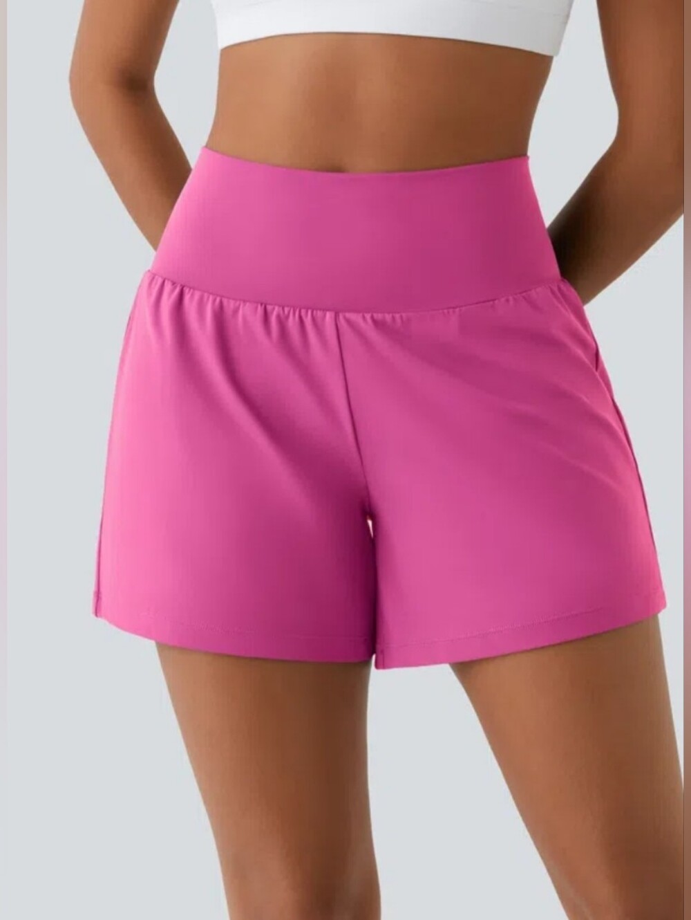 SoftlyZero™ Airy Super High Waisted 2-in-1 Cool Touch Yoga Shorts 5''